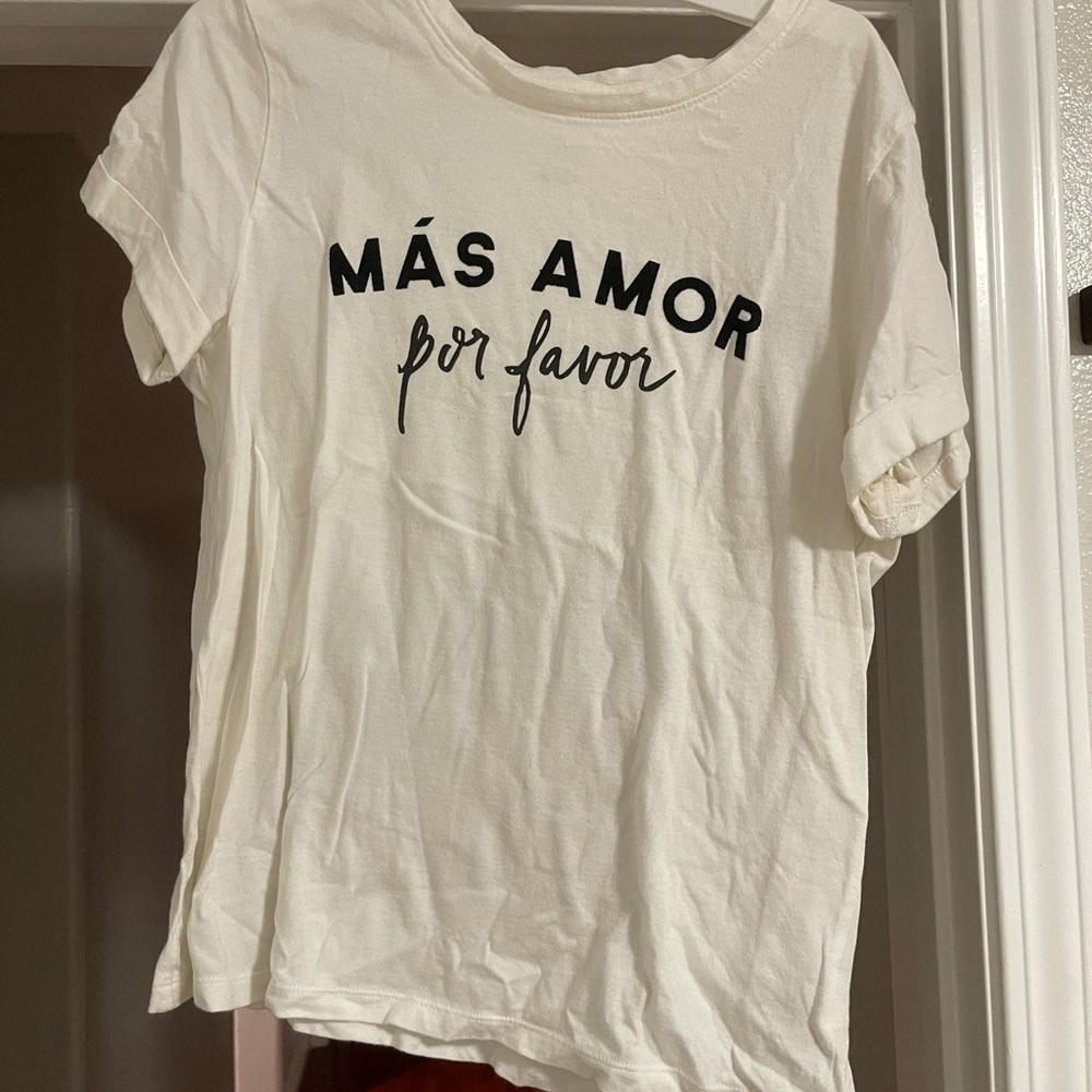 Women’s white t-shirt